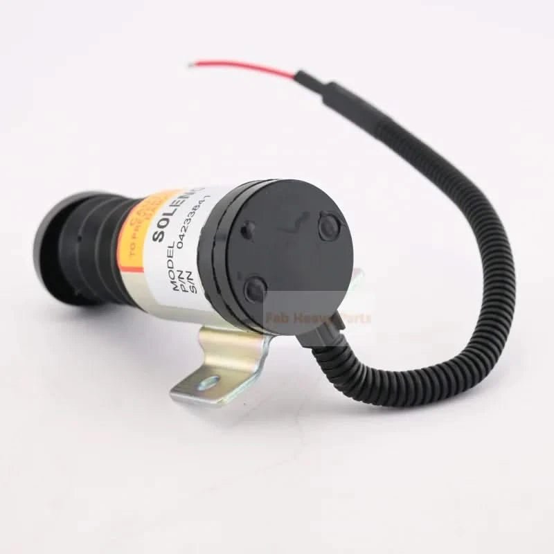 12V Shut Off Solenoid Valve 04233841 0423 3841 for Deutz 912 913 914 Engine - Fab Heavy Parts