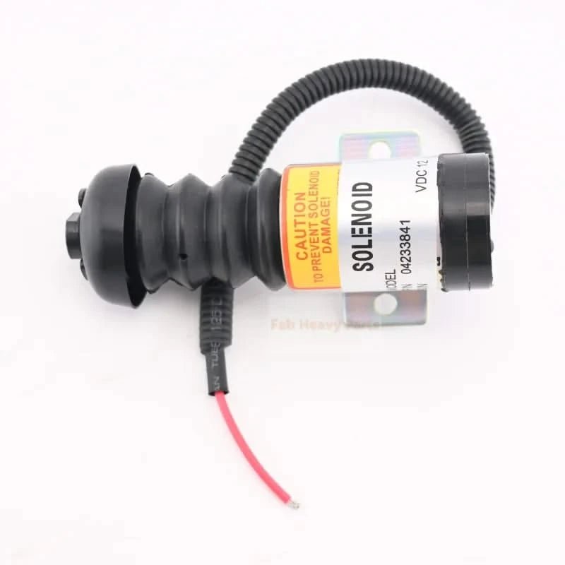 12V Shut Off Solenoid Valve 04233841 0423 3841 for Deutz 912 913 914 Engine - Fab Heavy Parts