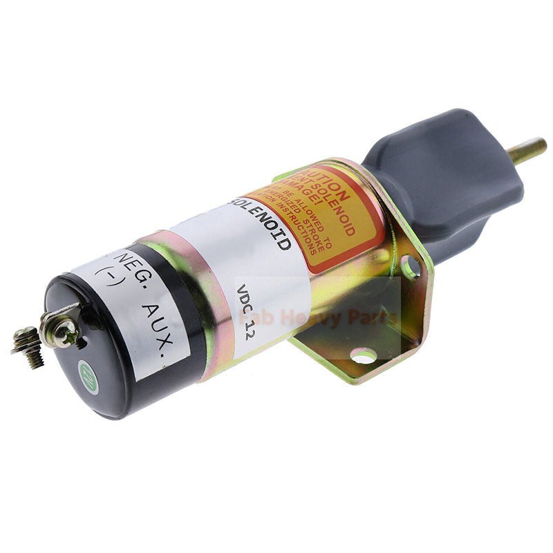 12V ShutDown Solenoid 1500 - 3026 1502 - 12C2U1B5S2 103007 Fits for Woodward Skyjack SJ600 SJ6826 RT SJ6832 RT SJ7027 RT - Fab Heavy Parts