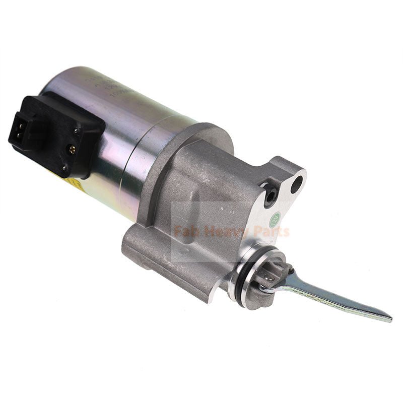 12V Shutoff Solenoid 20460335 Fits for Volvo Penta Engine TAD520GE TAD720GE TAD721GE TAD520VE TAD720VE TAD531GE Excavator EC210 - Fab Heavy Parts