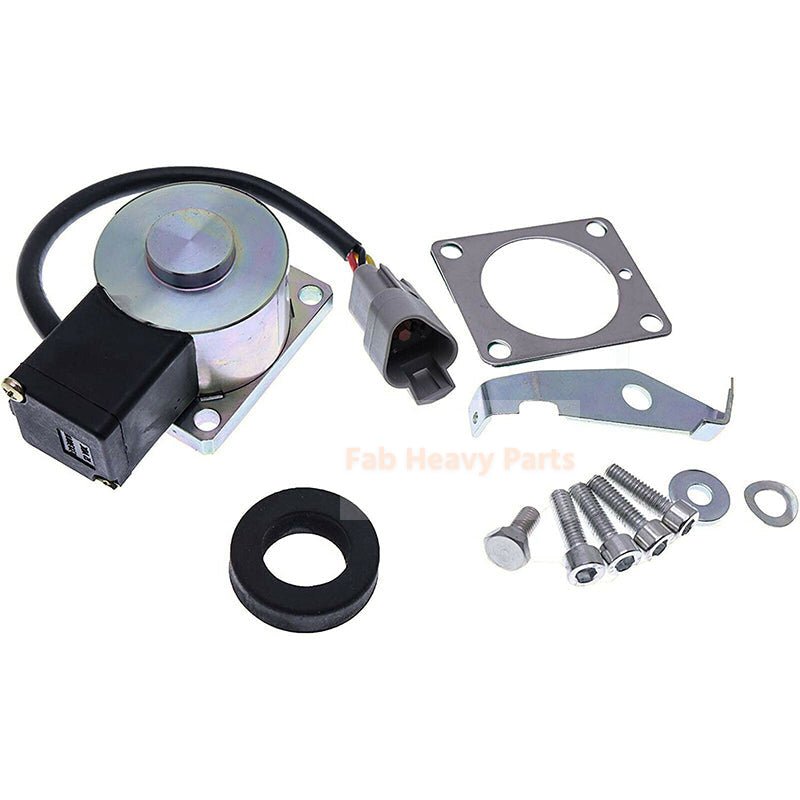 12V Solenoid 03938010 Fits for Hatz Engine L M 3L313C - Fab Heavy Parts