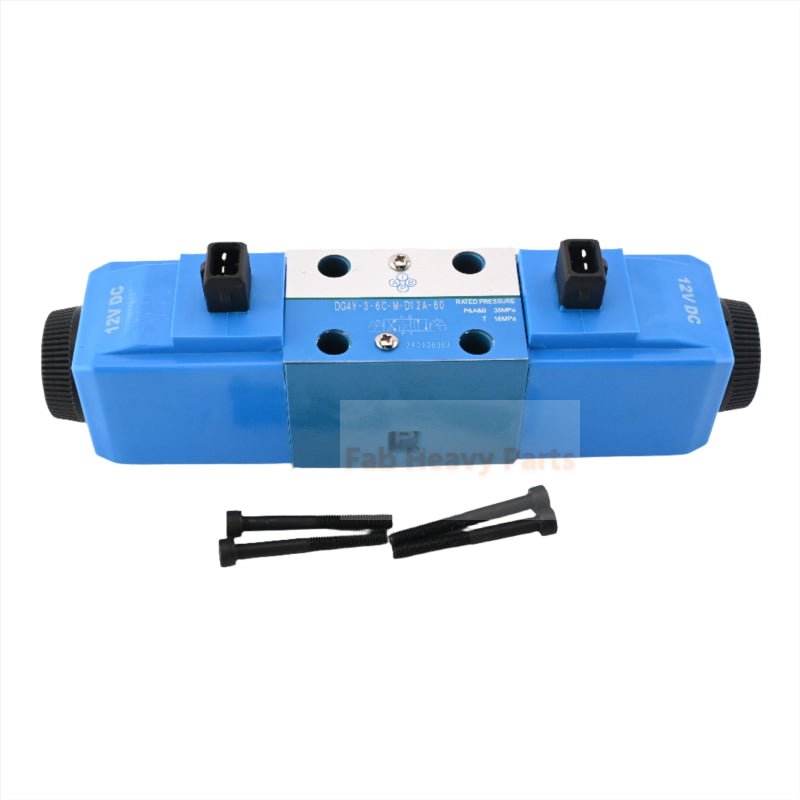 12V Solenoid Valve 25/103000 25/104700 for JCB 1400B 1550B 1600B 1700B 214 215 - Fab Heavy Parts