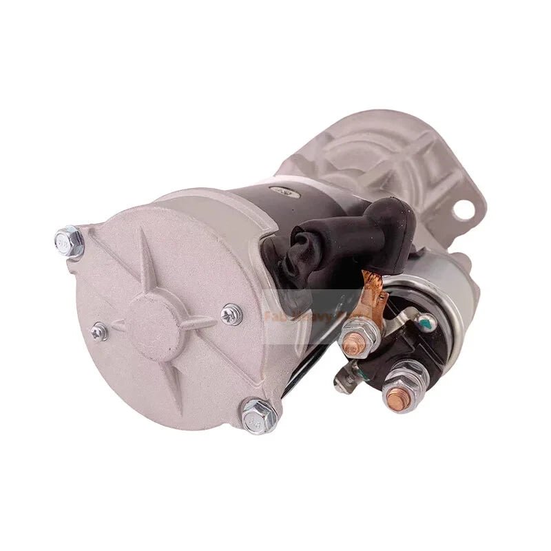 12V Starter Motor 129940 - 77010 Fit Hitachi ZX60USB - 3F ZX65USB - 3F Doosan DH60 Volvo EC55 Hyundai R60 - 7 Engine 4TNV94 4TNV98 - Fab Heavy Parts