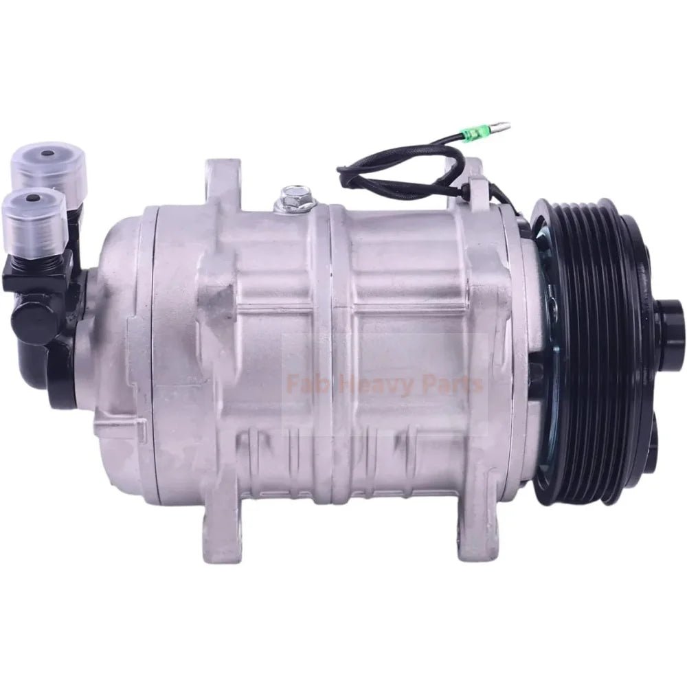 12V TM - 15HS A/C Compressor AT314517 Fits for John Deere 4024 5030 Engine 244J 304J 324J Loader - Fab Heavy Parts