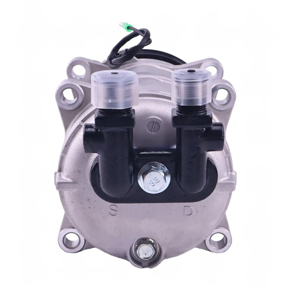 12V TM - 15HS A/C Compressor AT314517 for John Deere Engine 4024 5030 Loader 244J 304J 324J - Fab Heavy Parts