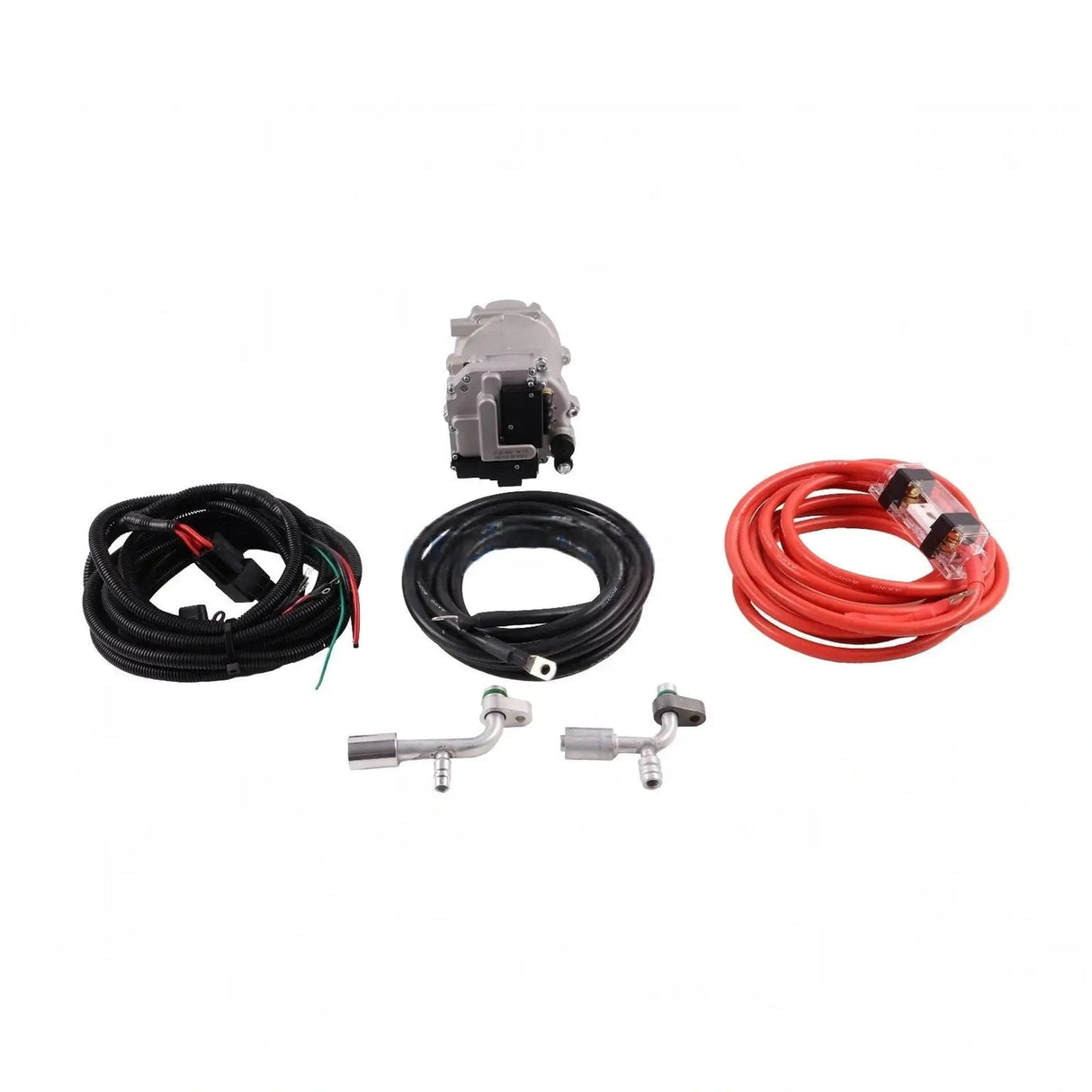 12V/24V Electric Air Conditioning Compressor ES18CC012 for Camper Truck Van Cab - Fab Heavy Parts