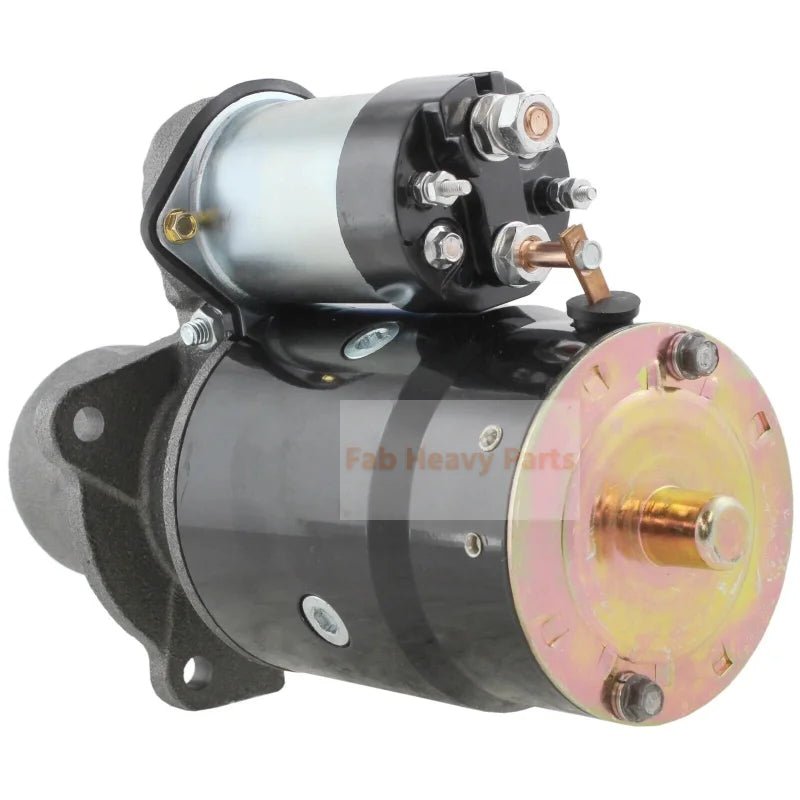 12VC 9T Starter Motor 1107332 1109428 Fits for Minneapolis Moline 11 - 302 4 - 220 220 - 4A HD - 220 - 4A 1963 - 19671 - Fab Heavy Parts