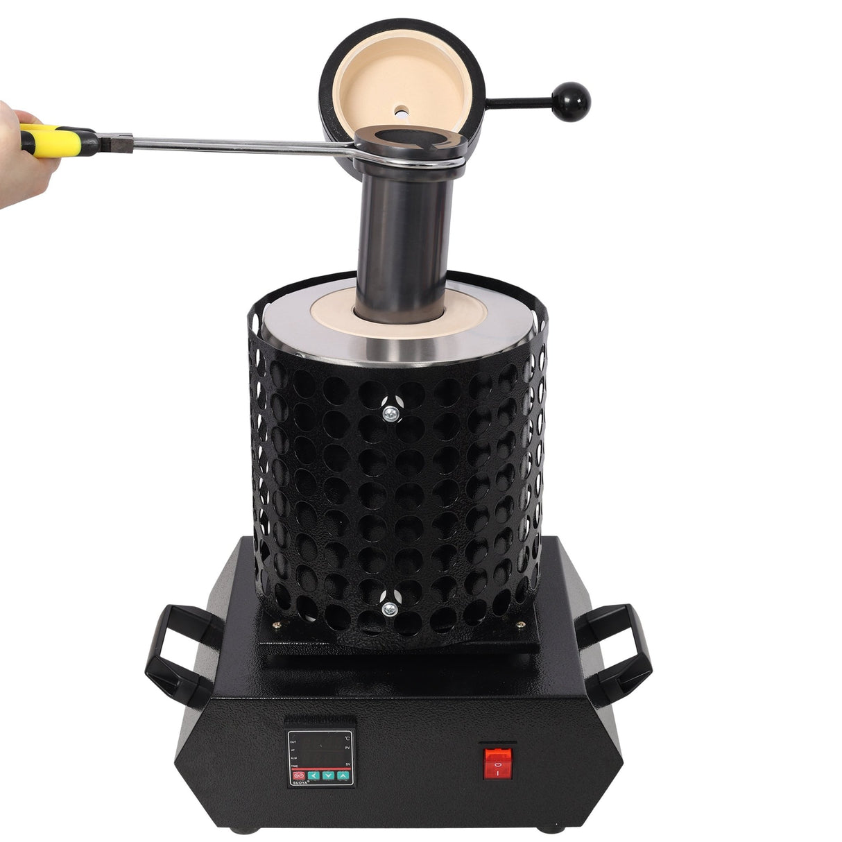 1+3 KG Electric Digital Smelting Furnace 1800W 1100 °C / 2012°F PID Smelter Kiln Kit (110V) - Fab Heavy Parts