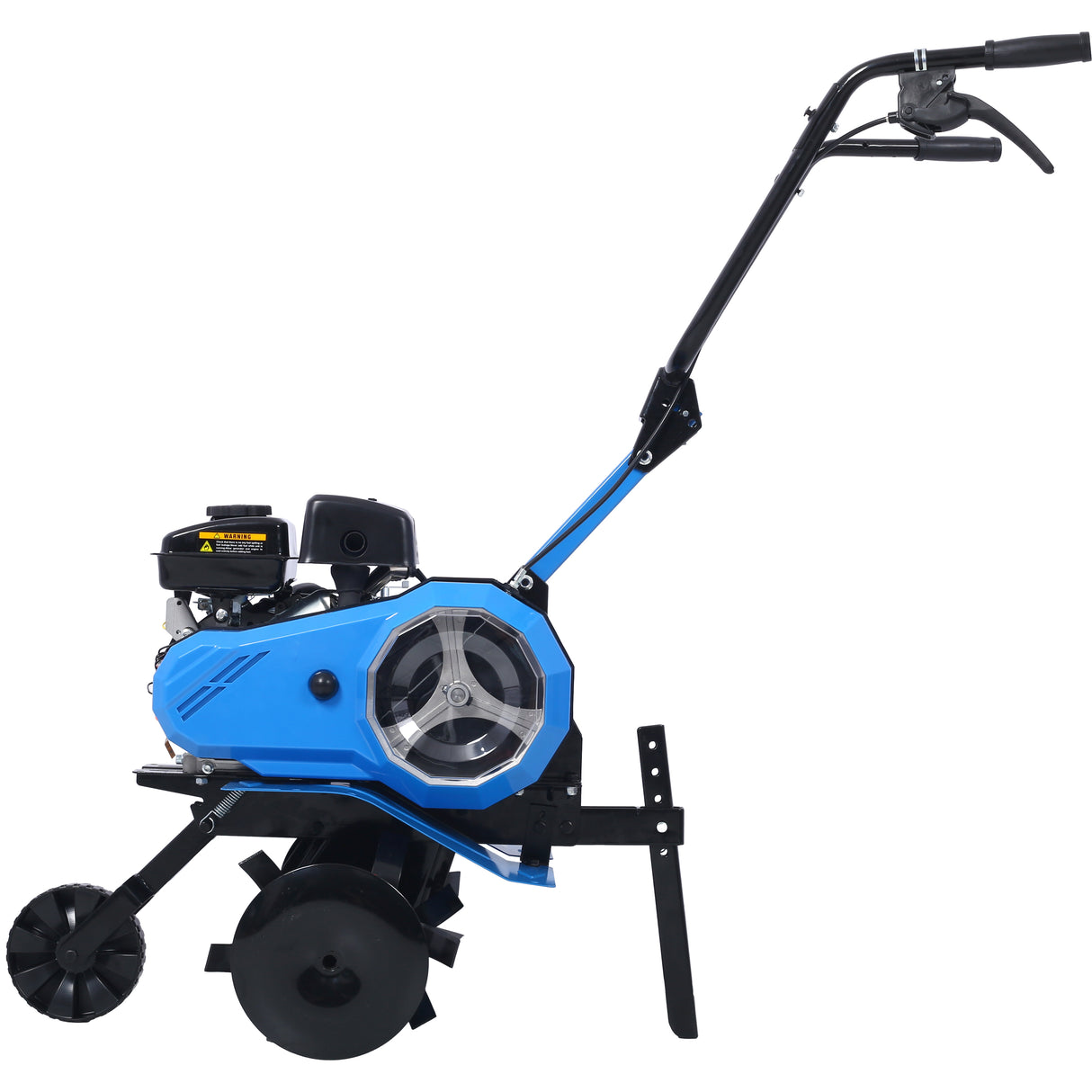 Gas-Powered 4-Cycle 2-in-1 Tiller and Cultivator 78.5cc with Handle 18IN Till Width EPA Complaint