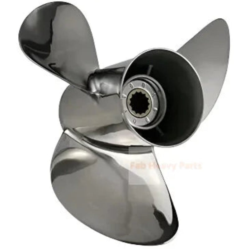13T Boat Propeller 697 - 45970 - 00 Fits for Yamaha Outboard 40 - 60HP - Fab Heavy Parts