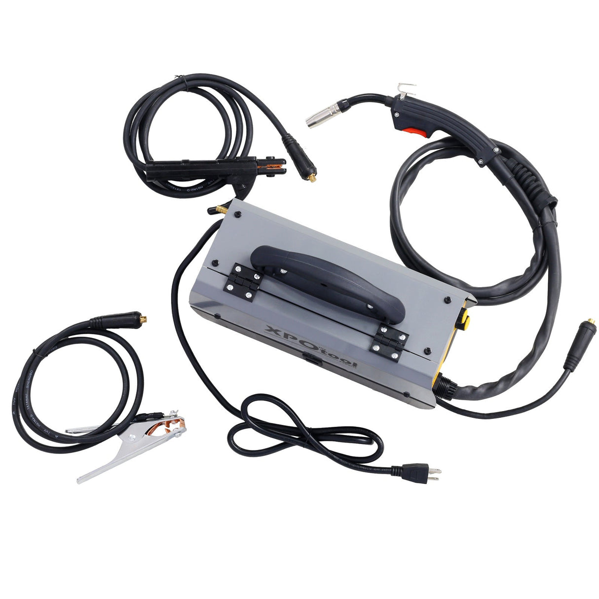140A MIG Welder 110V Multiprocess Gas Gasless Welding Machine 4 in 1 Flux MIG/Solid Wire/Lift TIG/Stick ARC - Fab Heavy Parts