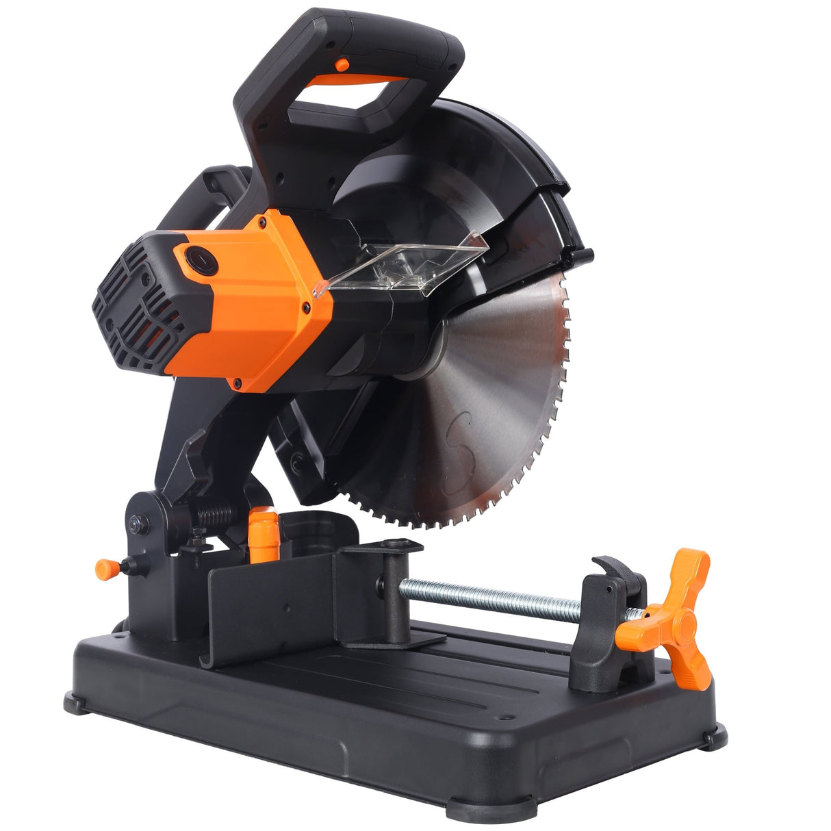 15 - Amp Heavy Duty 14 Inch Metal Cutting Chop Saw W/ 2x14 Inch Carbide - Tipped Blade ETL Certificate - Fab Heavy Parts