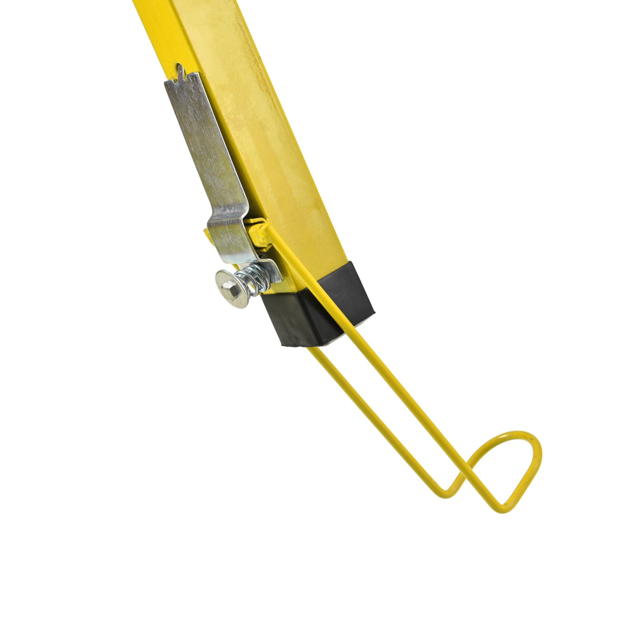 16 FT Drywall Lift Panel Rolling Hoist Jack Lifter Sheetrock Drywall Lifting Construction Tools Caster Wheel with Adjustable Telescopic Arm - Yellow - Fab Heavy Parts