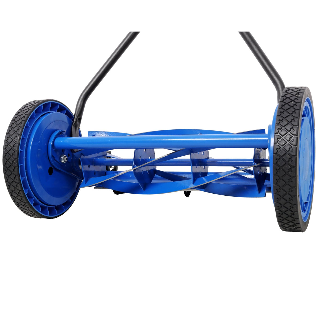 16in Push Lawn Mower Push Reel Lawn Mower - Blue - Fab Heavy Parts