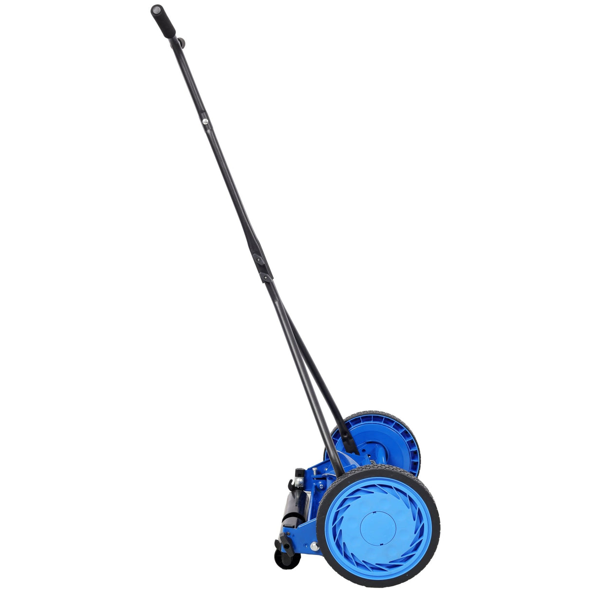 16in Push Lawn Mower Push Reel Lawn Mower - Blue - Fab Heavy Parts