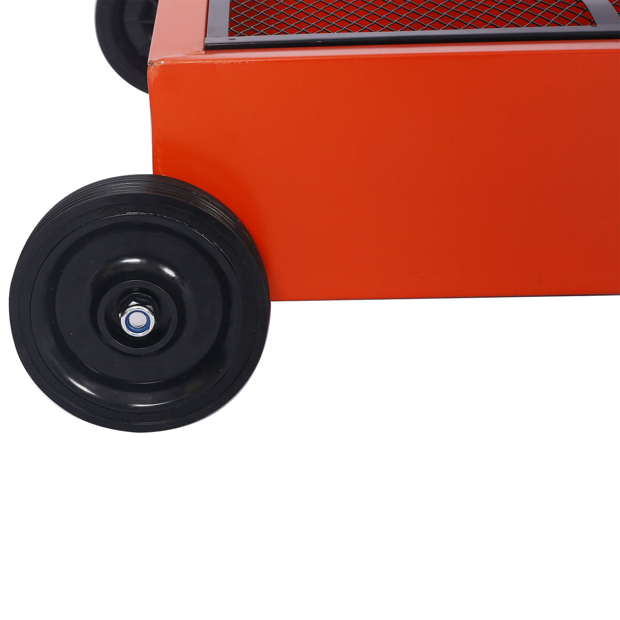 17 Gallon Low - Profile Oil Drain Pan With Electric Pump - Fab Heavy Parts