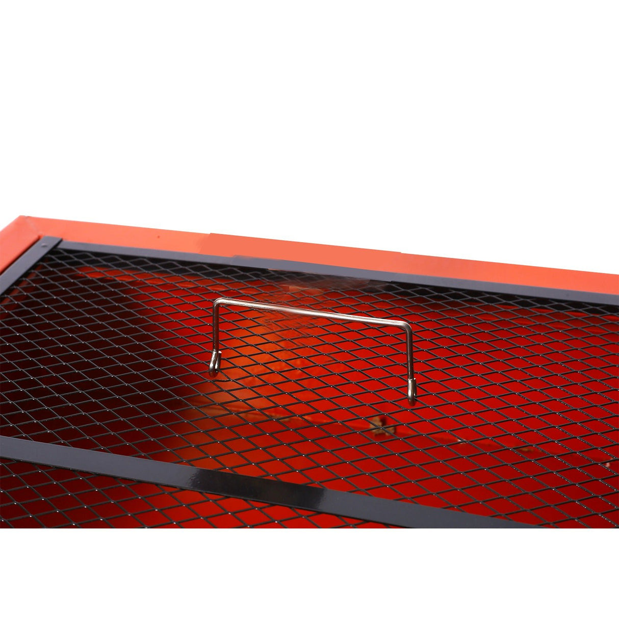 17 Gallon Low - Profile Oil Drain Pan With Electric Pump - Fab Heavy Parts