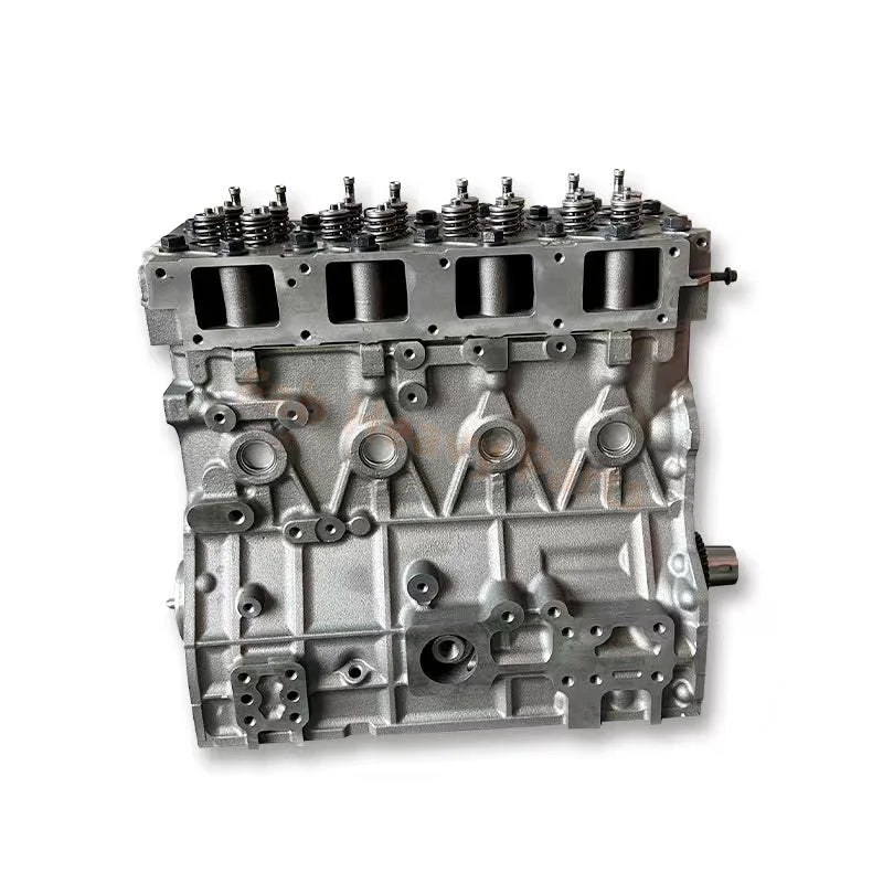 Yanmar Engine 4TNV98 4TNV98T 4TNV98-YTBL 4TNV98C Long Cylinder Block with Cylinder Head Loaded Brand New