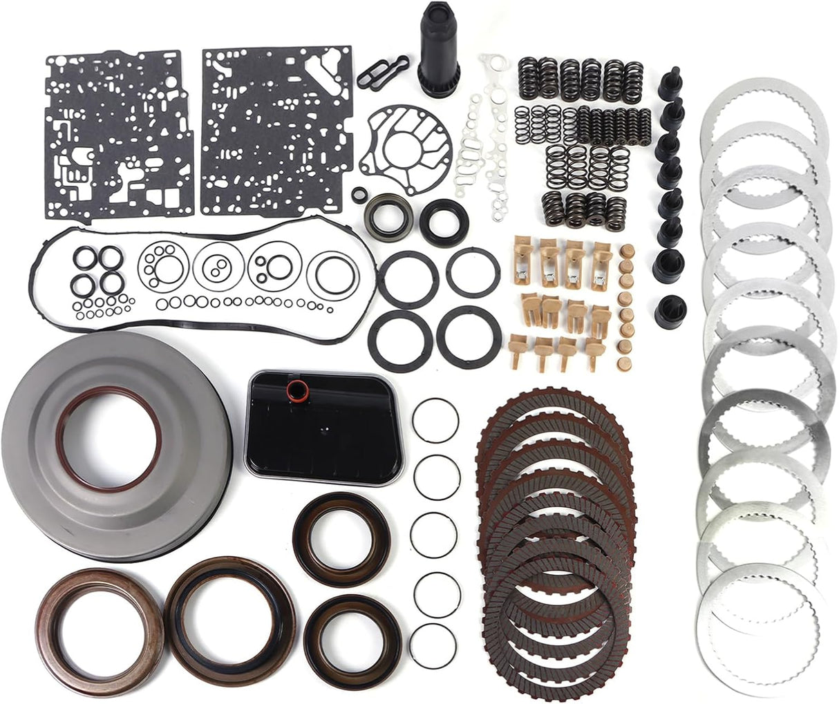 MPS6 6DCT450 Transmission Master Rebuild Kit Overhaul w/Rebuild Clutch Pistons Filte Fits for Clutch Pistons Filter Focus C-Max Mondeo for S40 S60 2008-UP Car