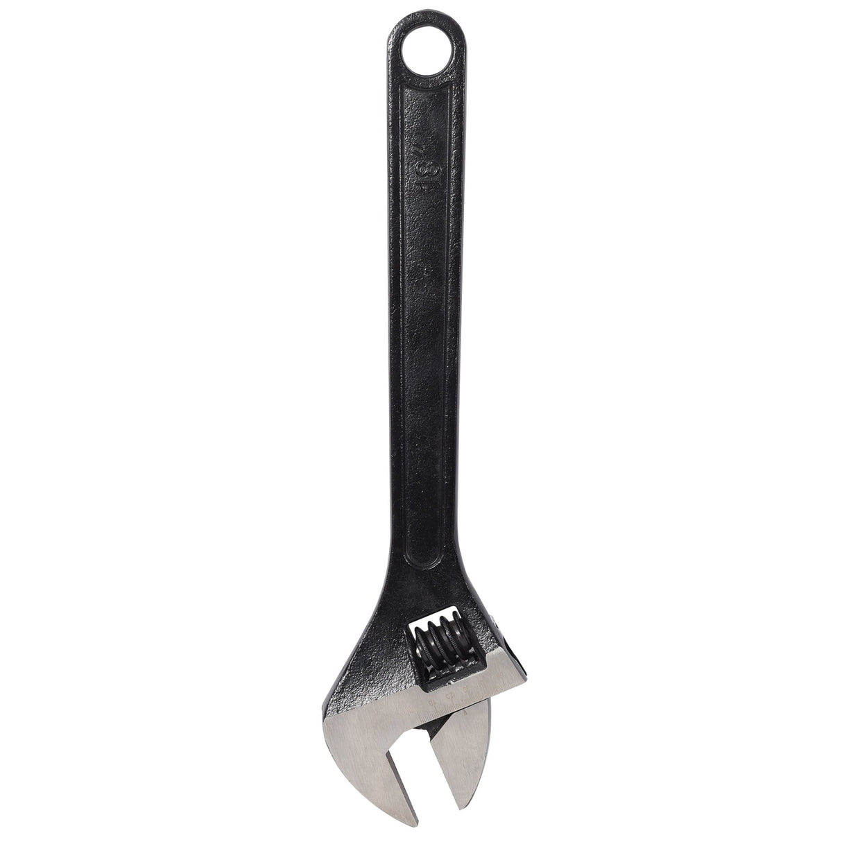 18 Inch Adjustable Wrench Drop Forged Carbon Steel Adjustable Spanner Wide Open Jaw Adjustable Wrench, Black Oxide Finish - Fab Heavy Parts