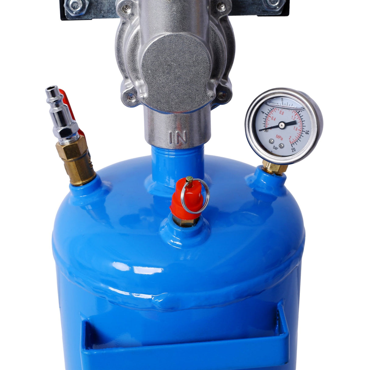 1.8Gal/7L Air Tire Bead Seater Blaster 120 PSI Handheld Bead Bazooka Portable Inflator Tool 85 - 116 PSI Operating Pressure - Fab Heavy Parts