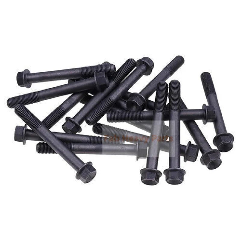 18PCS Cylinder Head Bolts Fits for Caterpillar Engine 3044C - DIT - Fab Heavy Parts