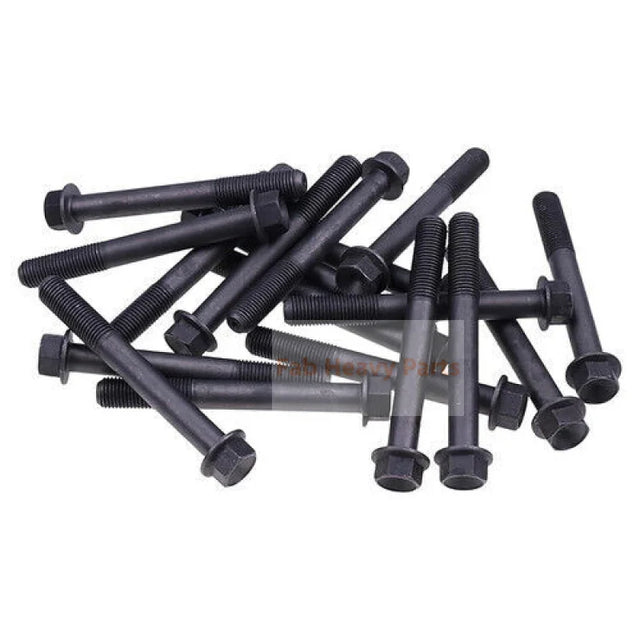 18X Cylinder Head Bolt 119174-01200 for Yanmar 4TNE106 4TNV106 for Komatsu 4D106