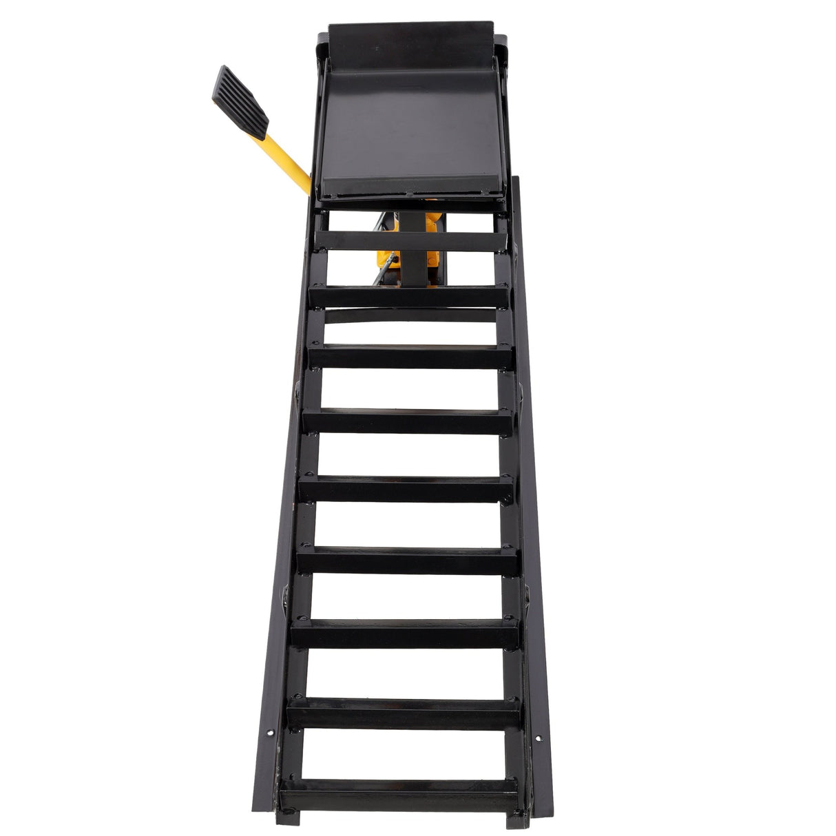 2 Pack 5 Ton Auto Car Truck Service Ramps Lifts with Pedal - Black - Fab Heavy Parts