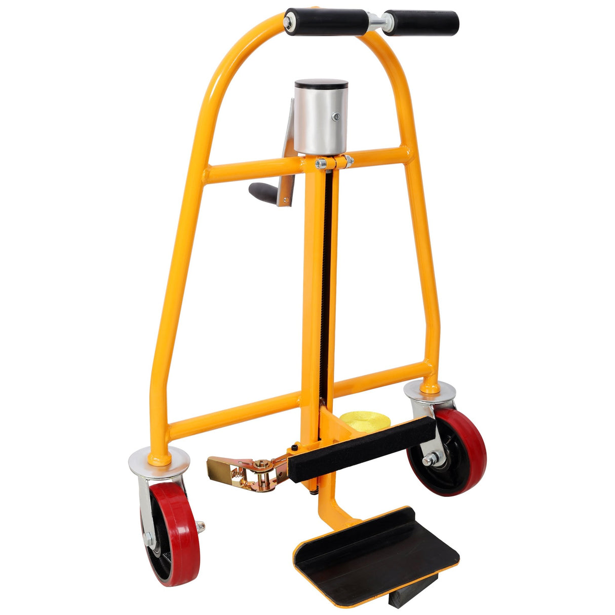 2 Pack Heavy Duty Furniture and Crate Mover Industrial Machinery Mover - Yellow - Fab Heavy Parts
