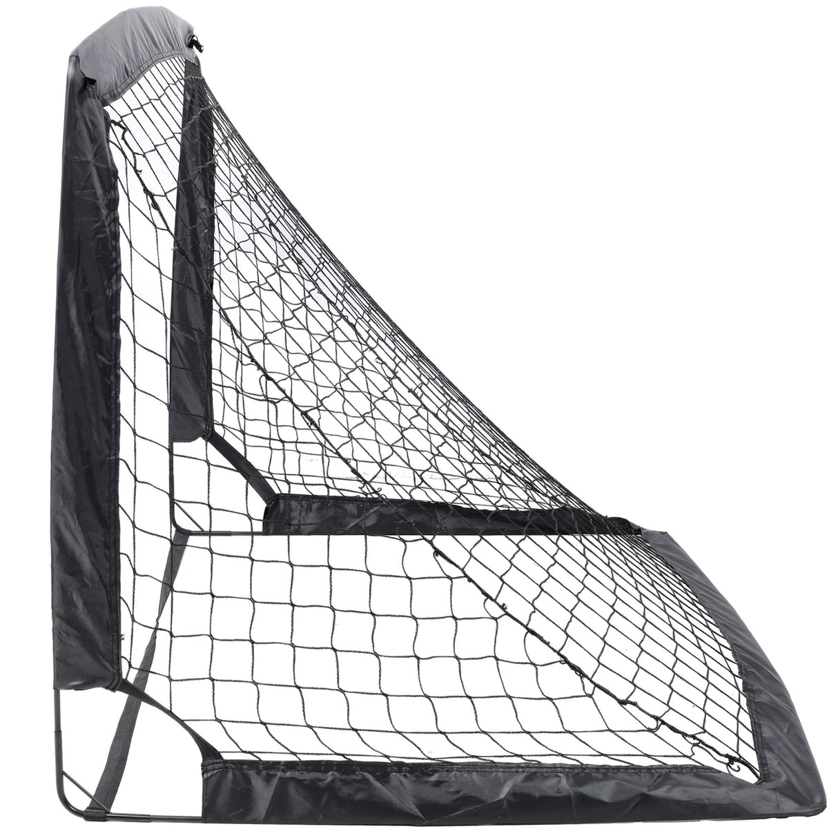 2 Pack Pop Up Soccer Goals Portable Soccer Nets for Kids Youth Adults Outdoor Soccer Goal Set - Black - Fab Heavy Parts