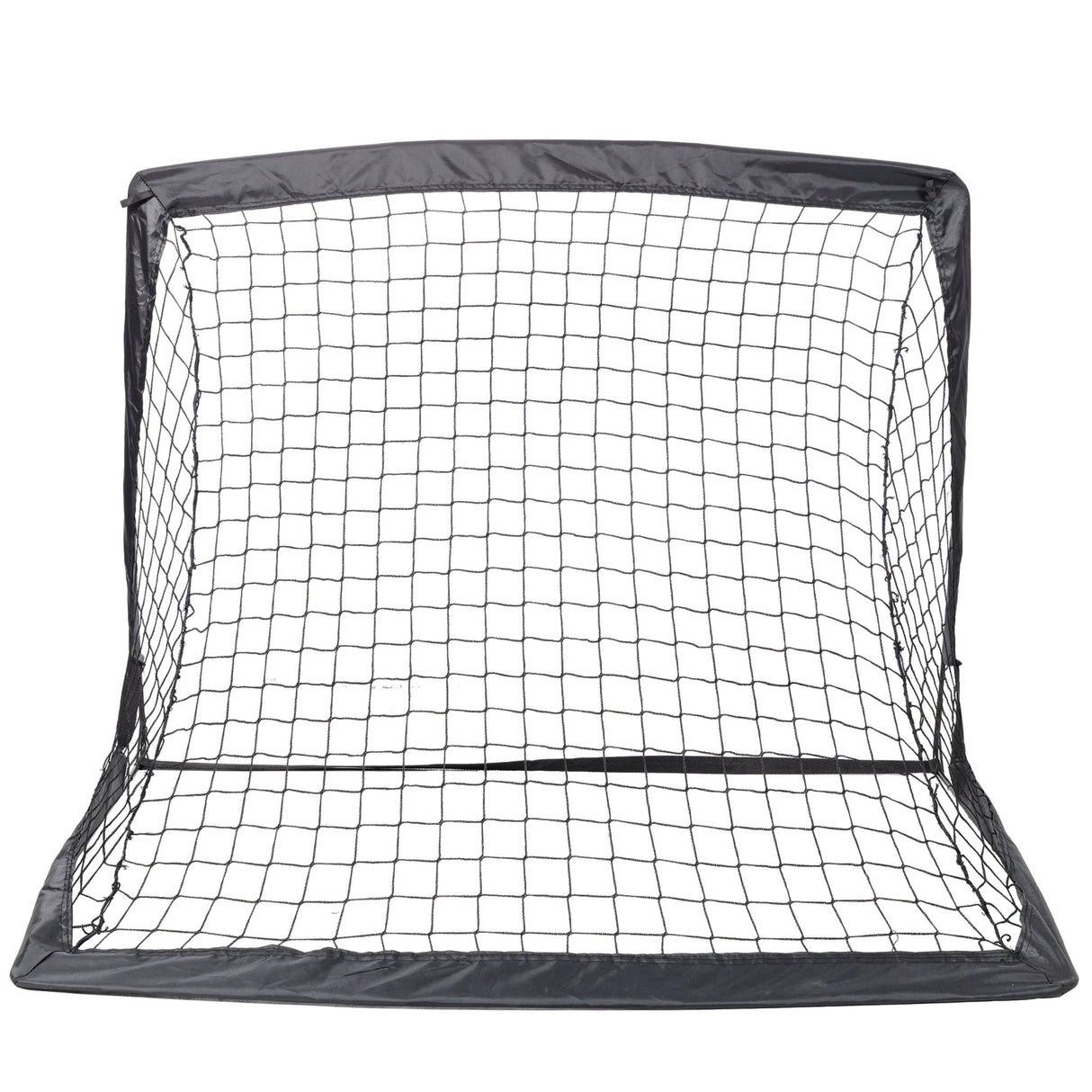 2 Pack Pop Up Soccer Goals Portable Soccer Nets for Kids Youth Adults Outdoor Soccer Goal Set - Black - Fab Heavy Parts