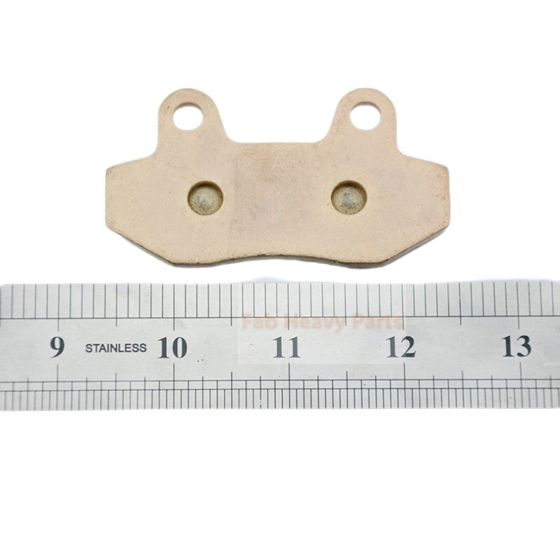 2 PCS Heavy Duty Copper Brake Pad for Moped Scooter