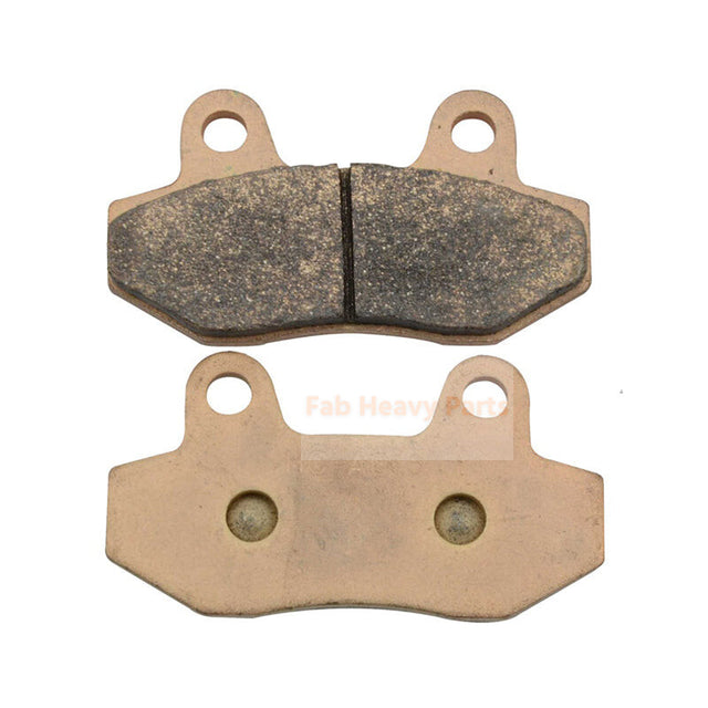 2 PCS Heavy Duty Copper Brake Pad for Moped Scooter