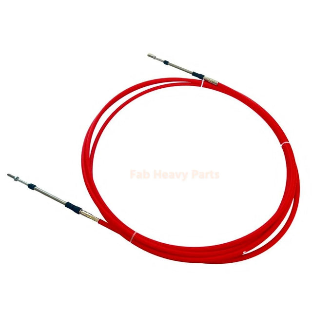 2 Pcs/set 9FT Universal 3300/33C Throttle Cable Fits for Yamaha/ Honda/ Suzuki Boat Control Red