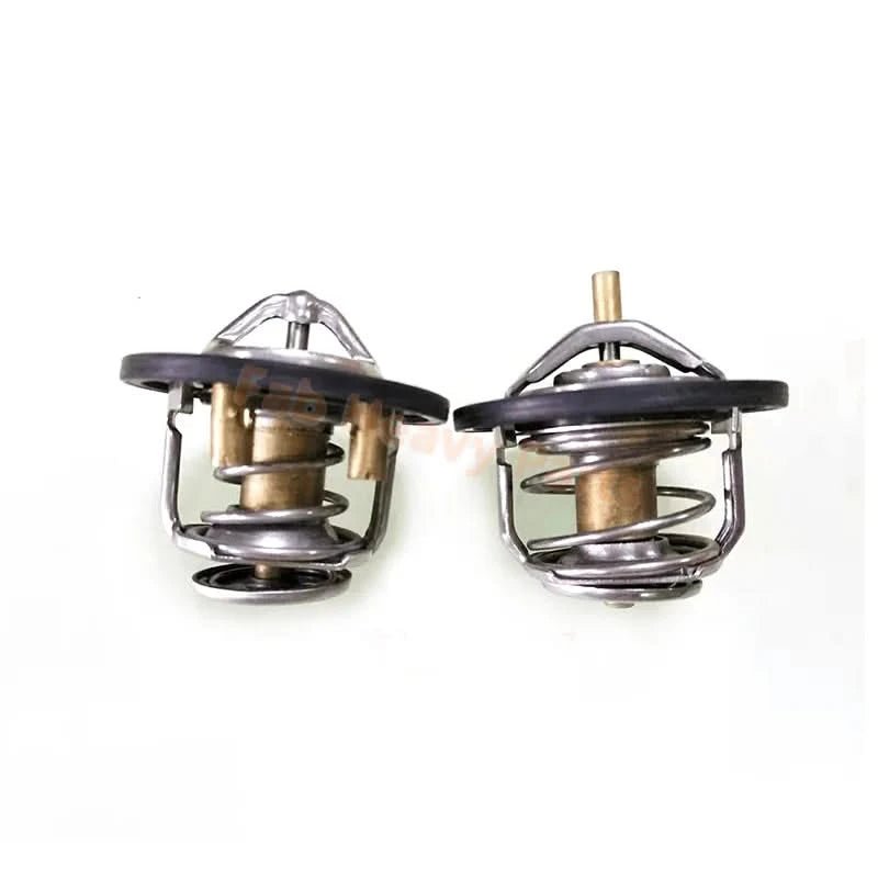 2 PCS Thermostat 8976020483 8 - 97602048 - 3 Fit Isuzu 6HK1 6HH1 6HE1 Engine - Fab Heavy Parts