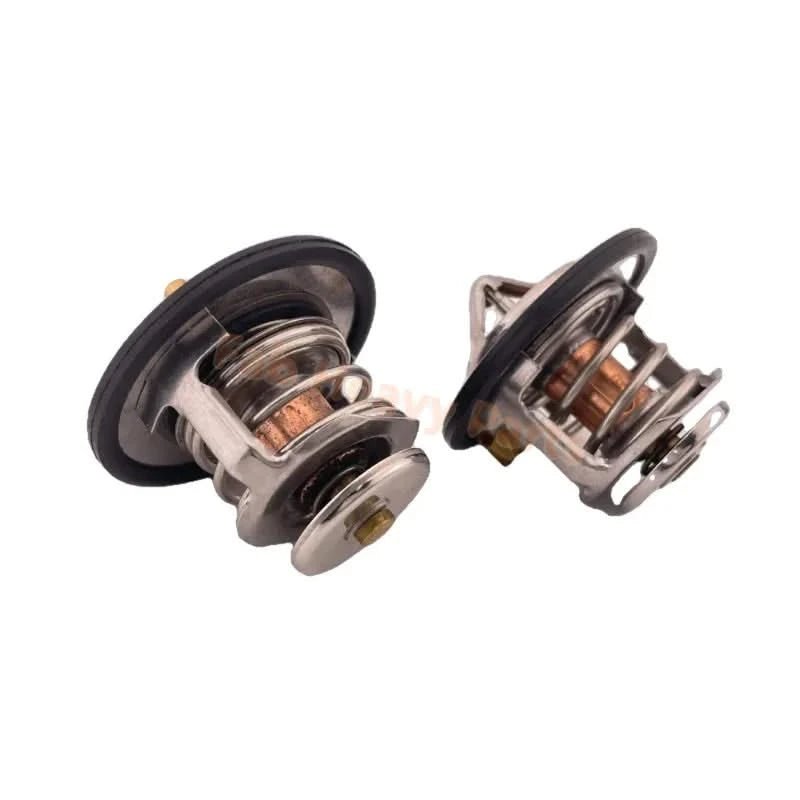 2 PCS Thermostat 8976020483 8 - 97602048 - 3 Fit Isuzu 6HK1 6HH1 6HE1 Engine - Fab Heavy Parts