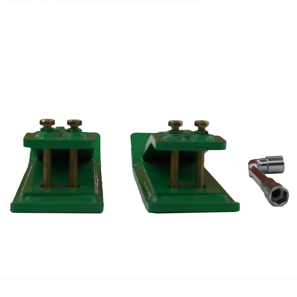 2 Pcs Tractor Bucket Protector Ski Edge Protector 11" Long Turf Tamer Skid Protector - Fab Heavy Parts