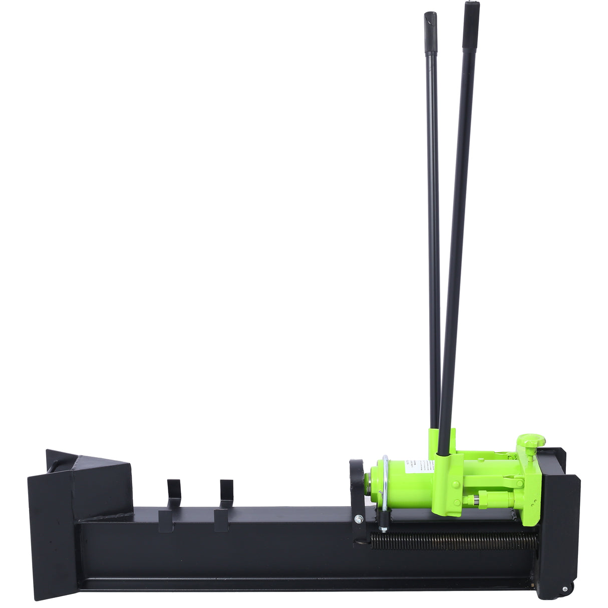 10 Ton Wood Cutter Manual 2 Speed Wheel Hydraulic with Horizontal Full Steel Beam