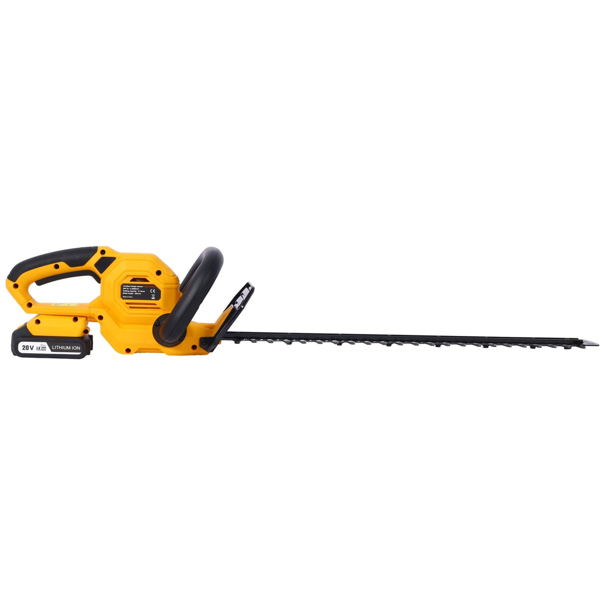20V Cordless Hedge Trimmer 22 Inch Steel Blade Reduced Vibration Battery and Charger Included - Fab Heavy Parts
