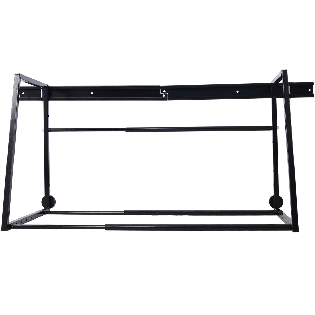 Heavy Duty Adjustable Garage Capacity 400 Lbs Wall Multi-Tire Rack Storage--Black