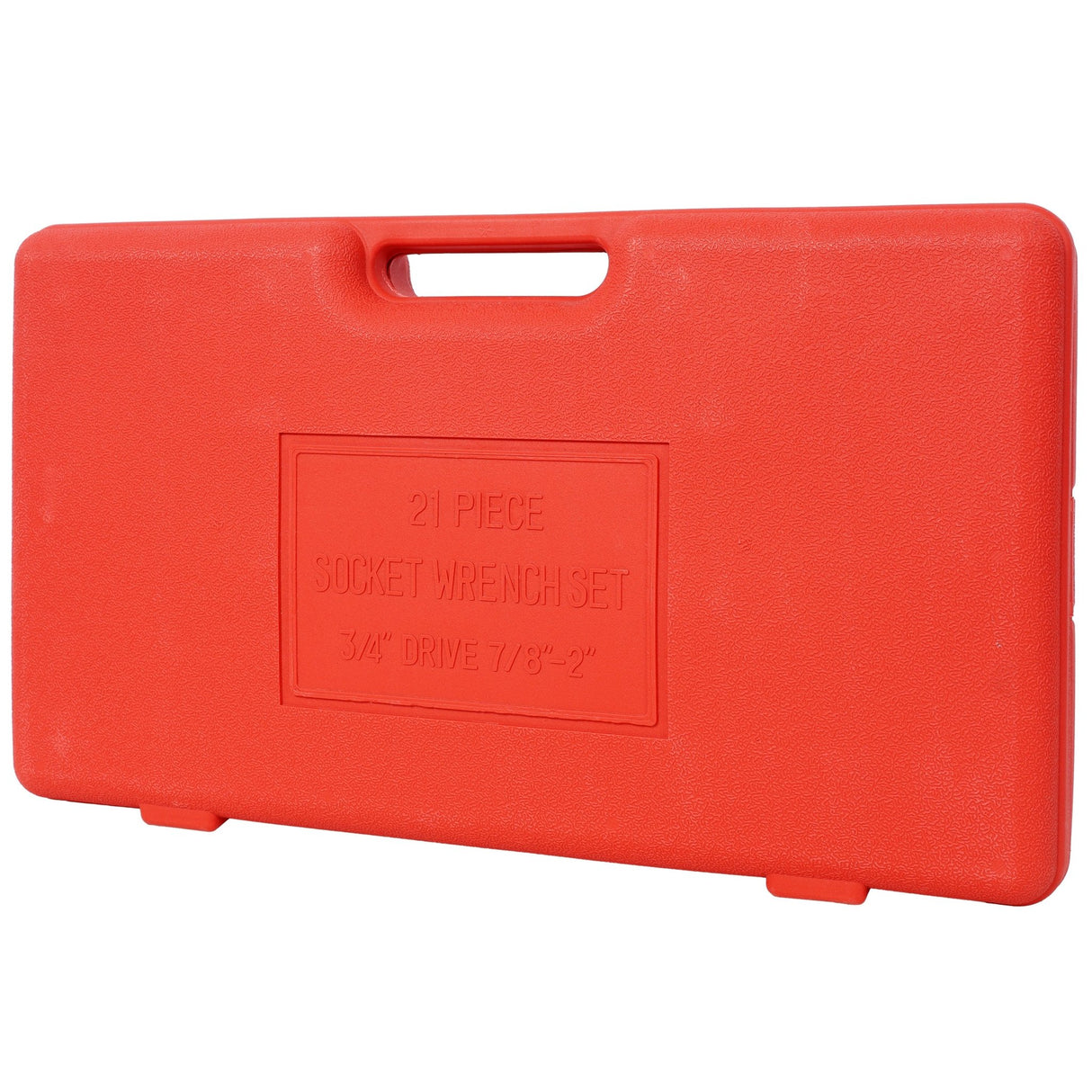 21PCS 3/4' Drive Socket Set 6 Points SAE Size - Fab Heavy Parts