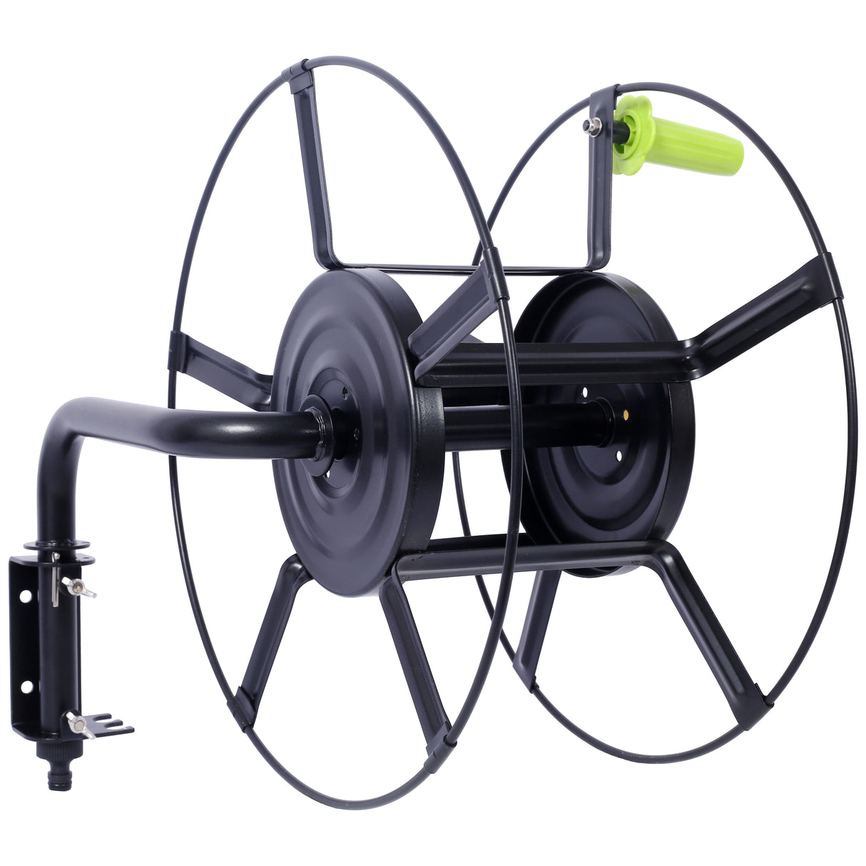 Swivel Hose Reel Wall Mount 180 Degree Pivot Hanger Great Heavy Duty Steel