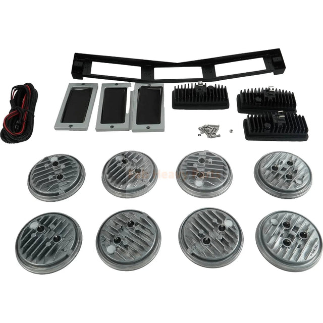 228W 12V 24V LED Front Hood Light Conversion Kit A155077 70239804 AR48723 Fits for JD Tractor 4050 4250 4450 4055 4255 4455