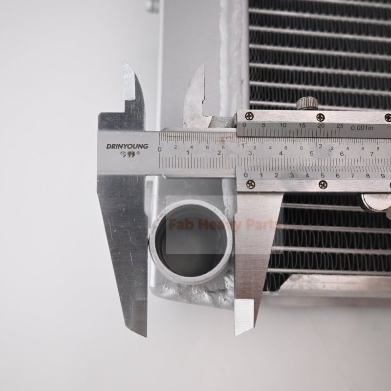 22L0321111 Water Tank Radiator Fits for Komatsu PC27MR - 2 PC30MR - 2 PC35MR - 2 - Fab Heavy Parts