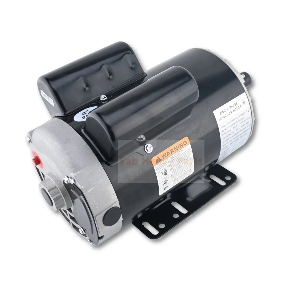 230V 5 HP 3450 RPM 7/8" Shaft 56 Frame Compressor Duty Electric Motor DP120556HZL for Ingersoll Rand Air Compressor - Fab Heavy Parts