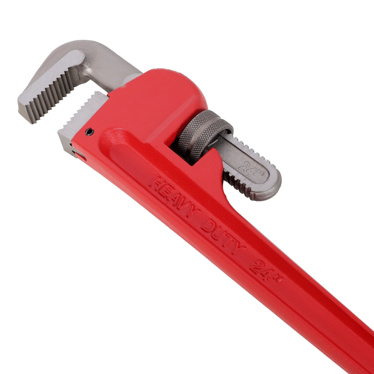 24 - inch Heavy - Duty Adjustable Straight Pipe Wrench Reliable & Durable Cast Steel - Fab Heavy Parts