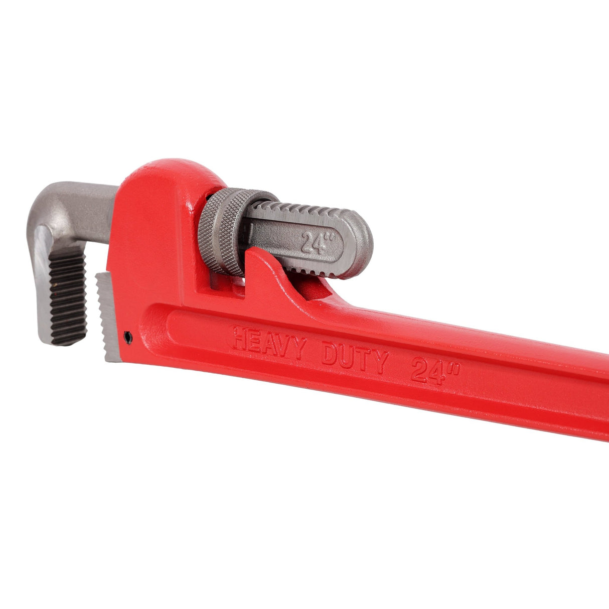 24 - inch Heavy - Duty Adjustable Straight Pipe Wrench Reliable & Durable Cast Steel - Fab Heavy Parts