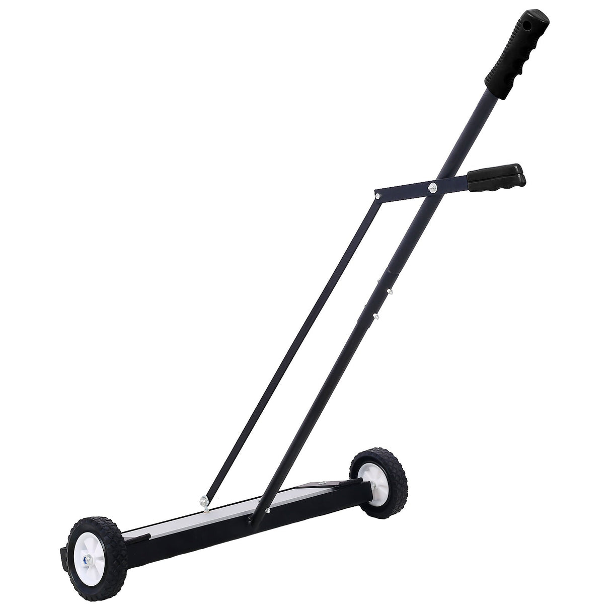 24'' Rolling Magnetic Pick - Up Sweeper Heavy Duty Push - Type with Release 100 Lbs Capacity - Fab Heavy Parts