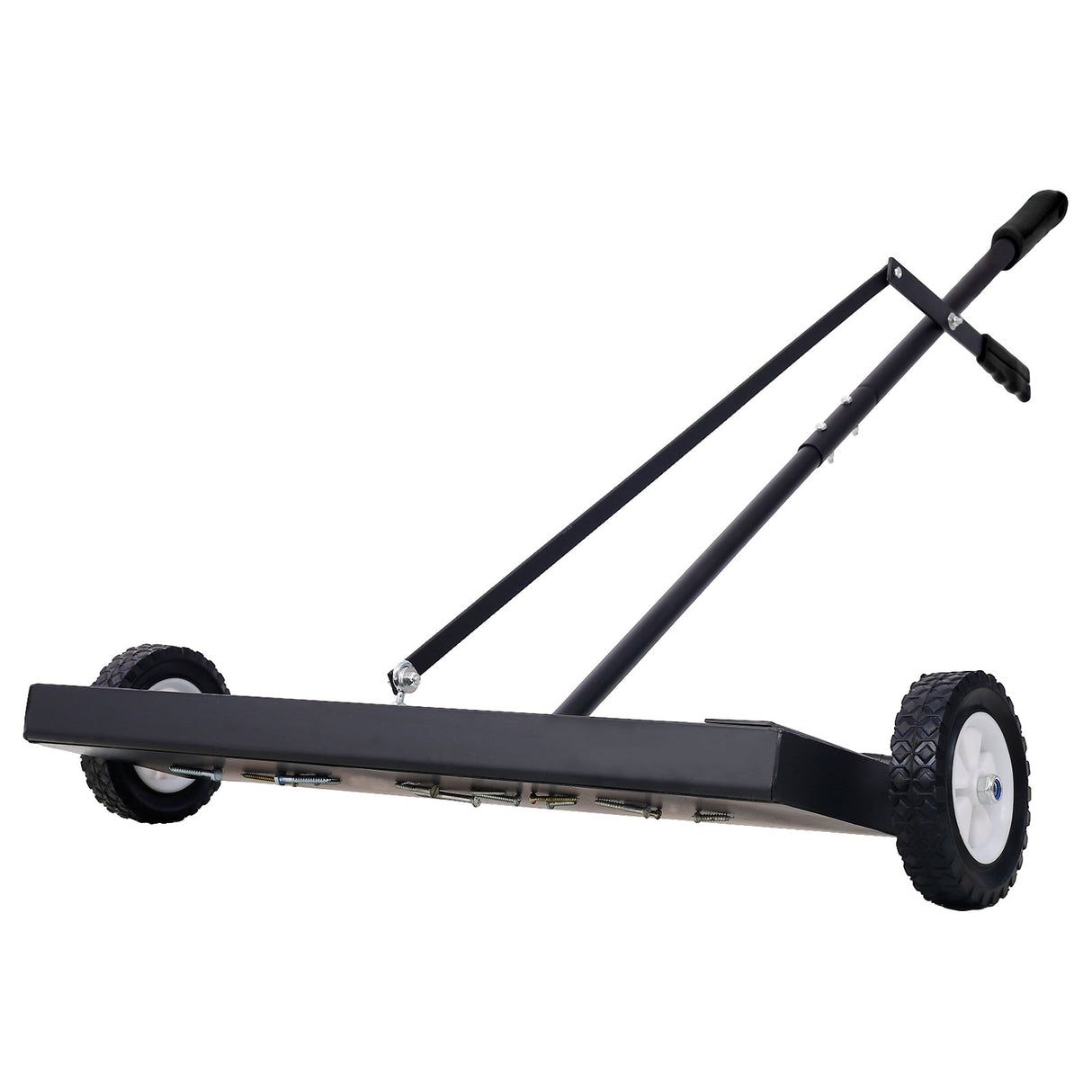 24'' Rolling Magnetic Pick - Up Sweeper Heavy Duty Push - Type with Release 100 Lbs Capacity - Fab Heavy Parts