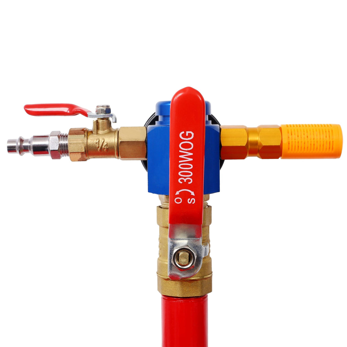 24L 6.3 Gallon Air Pneumatic Waste Oil Extractor Portable Oil Drain Tank Professional Integrated Level Gauge - Fab Heavy Parts